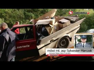 Kolizja na ul. Warszawsiej